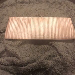 Champagne hand bag